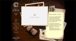 Desktop Screenshot of osteriadelsole.it